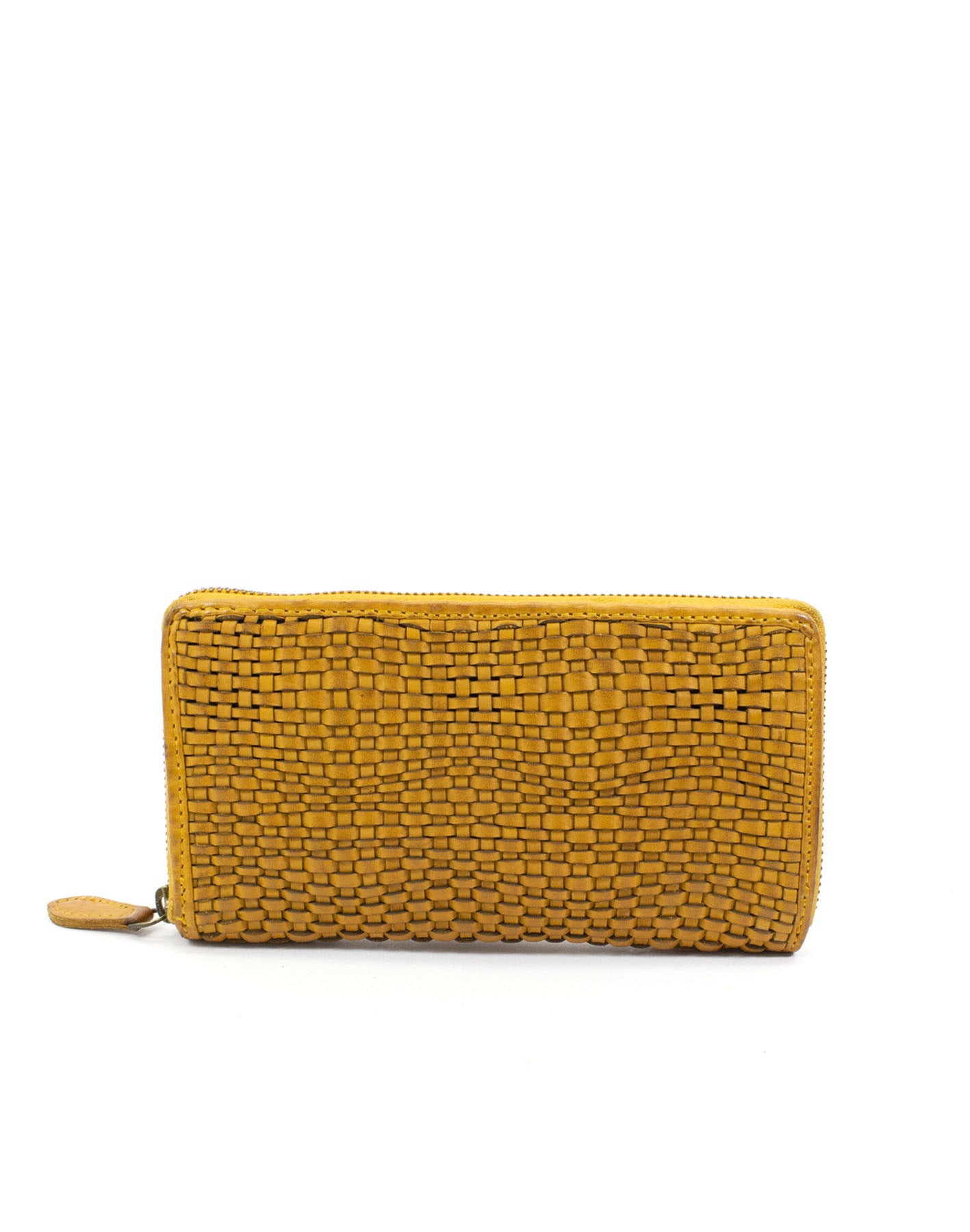 BZNA Berlin Alba Gelb Wallet Leather Leder Portemonnaie Geldbörse Clutch - B Z N A