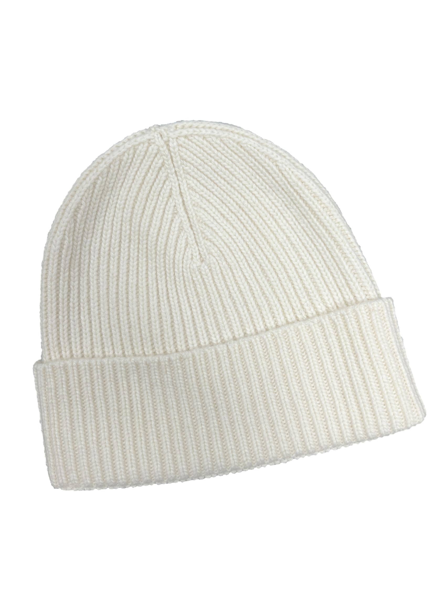BZNA Cashmere Strickmütze Wollmütze mit 10 % Kashmir - Mischung Rippstrickmütze - B Z N A