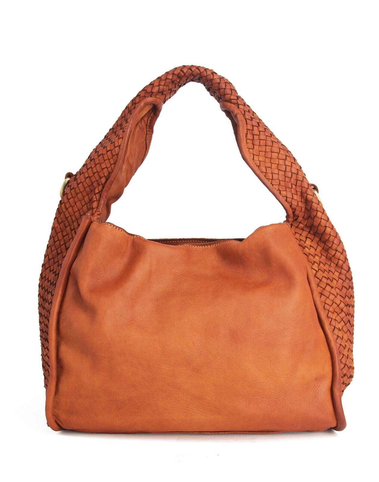 BZNA Umhängetasche Pani Cognac Designer Beutel Handtasche Umhängetasche - B Z N A