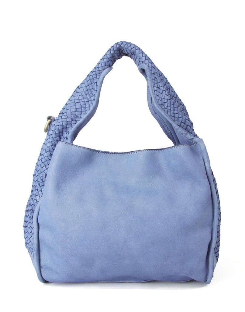 BZNA Umhängetasche Pani Blau Designer Beutel Handtasche Umhängetasche - B Z N A
