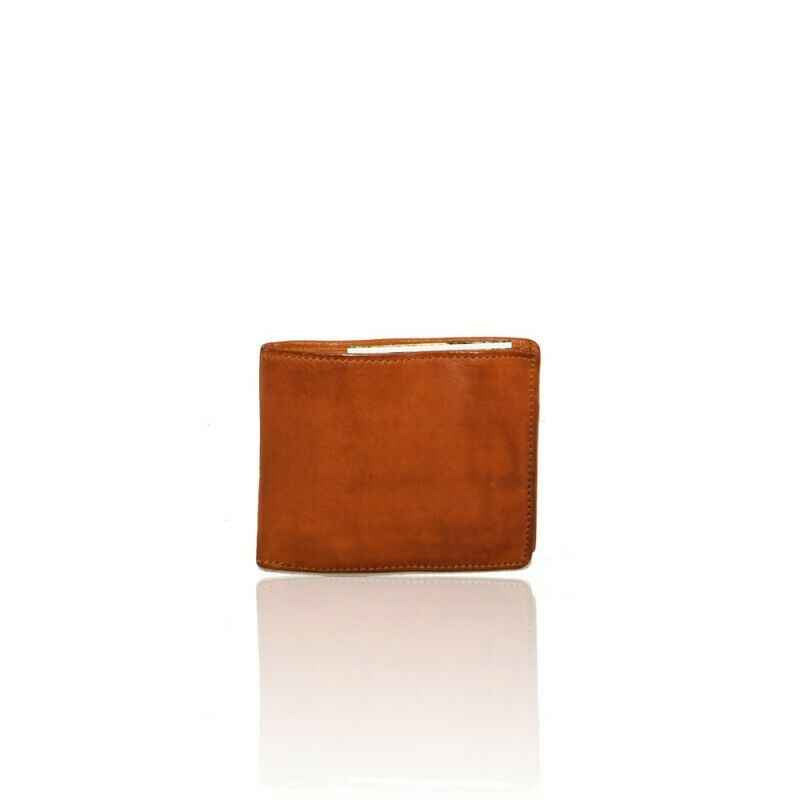 BZNA Berlin Ronny Cognac Wallet Leather Leder Portemonnaie Geldbörse Clutch