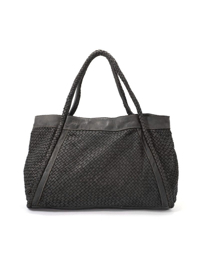 BZNA Bag Alessandra Schwarz Beuteltasche Designer Schultertasche Handtasche - B Z N A