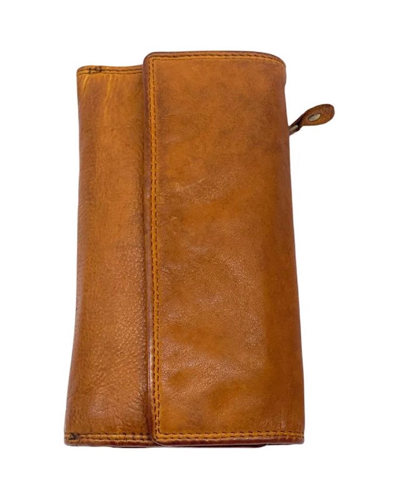 BZNA Berlin Smeza Cuoio Wallet Leather Leder Portemonnaie Geldbörse Clutch - B Z N A
