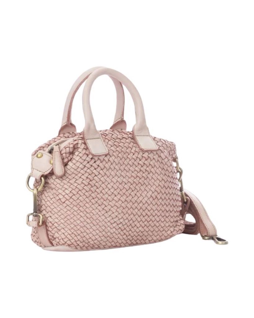 BZNA Bag Bianca Rose Italy Designer Damen Handtasche Schultertasche Tasche - B Z N A