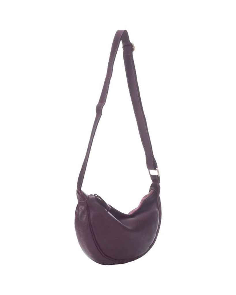 BZNA Bag Salma Bordeaux Italy Designer Umhängetasche Fanny Bag Schultertasche Tasche Leder Neu