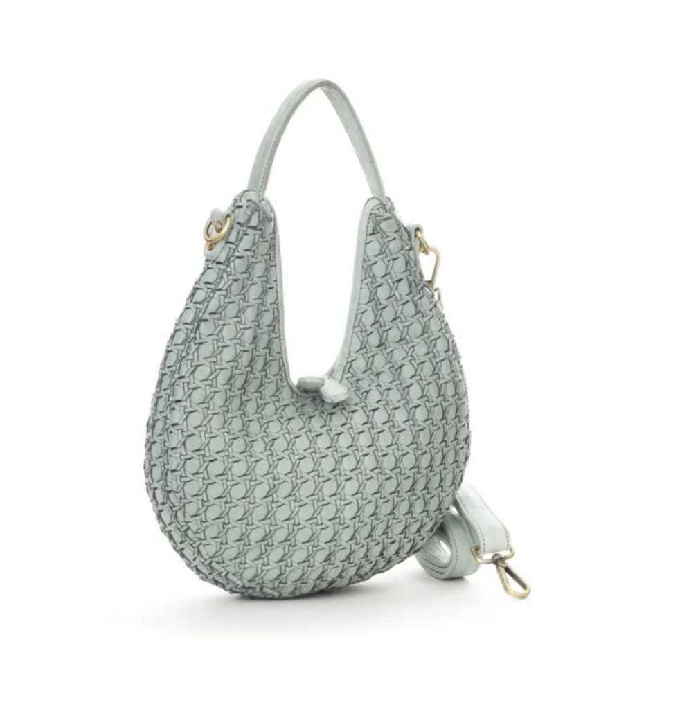 BZNA Bag Paula Salvia Italy Designer Damen Handtasche Schultertasche Tasche