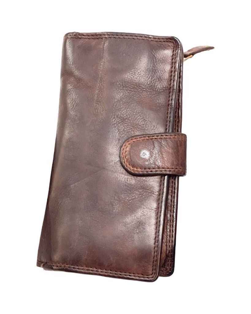 BZNA Berlin Karma Glatt Moro Wallet Leather Leder Portemonnaie Geldbörse Clutch