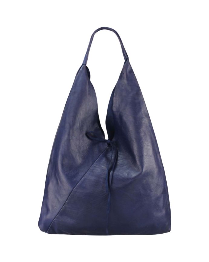 BZNA Bag Vegas Blau Italy Designer Damen Handtasche Schultertasche Tasche - B Z N A