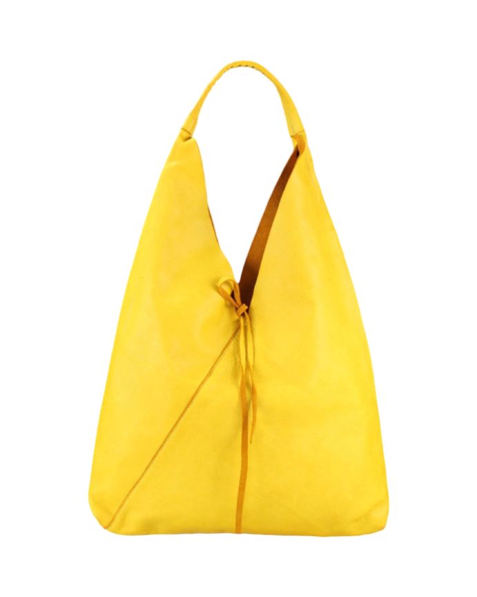 BZNA Bag Vegas Gelb Italy Designer Damen Handtasche Schultertasche Tasche - B Z N A