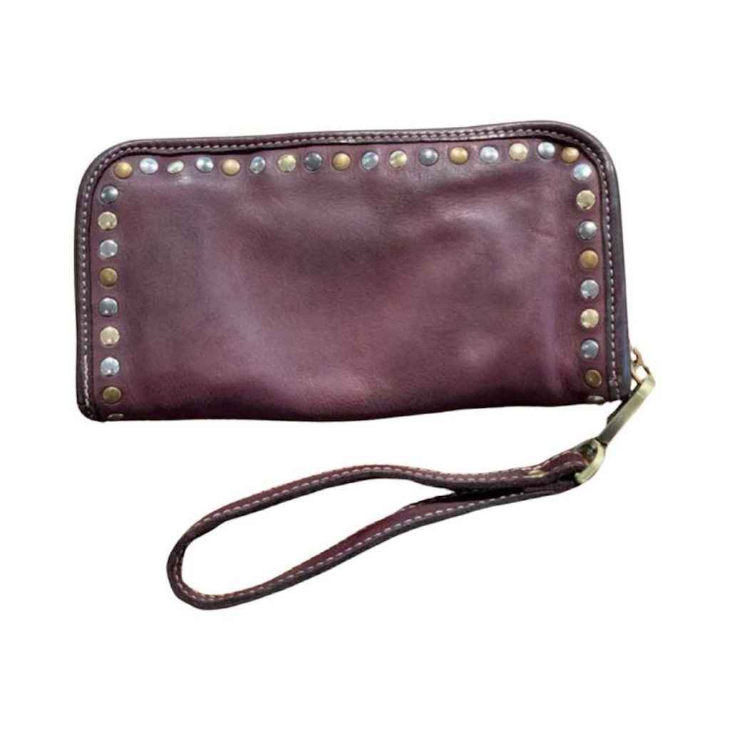 BZNA Berlin Romy Bordeaux Wallet Clutch Leather Leder Portemonnaie Geldbörse