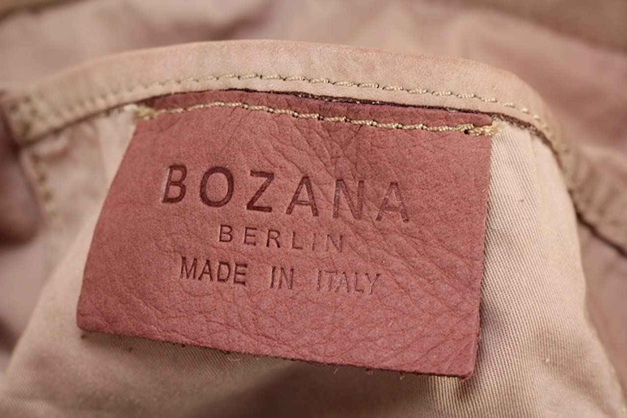 BZNA Bag Boney rosa Italy Designer Damen Handtasche Schultertasche Tasche Leder Shopper Neu