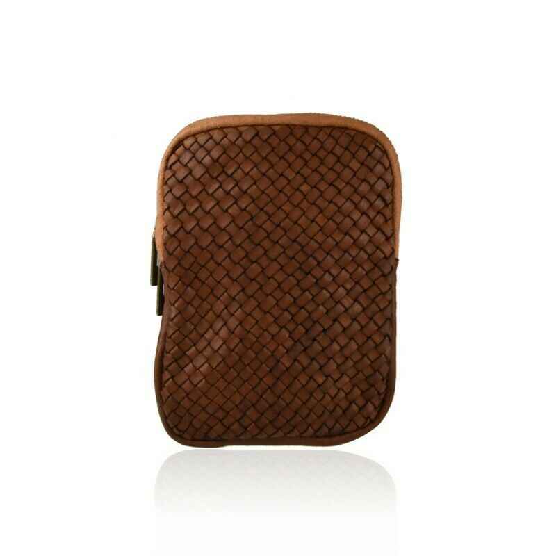 BZNA Bag Kate Cognac Designer mobile Handytasche Ledertasche Umhängetasche