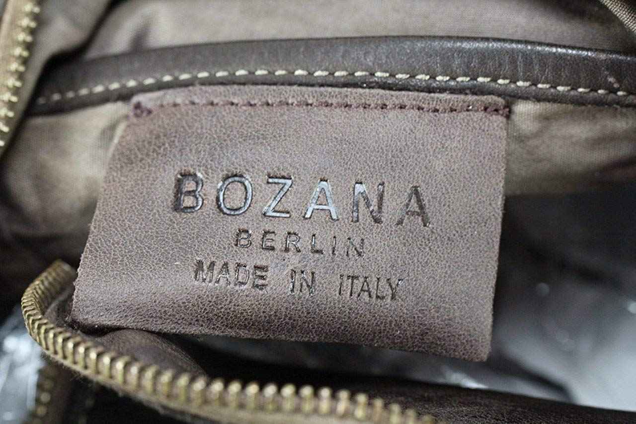 BZNA Bag Richie moro Backpacker Designer Rucksack Damenhandtasche Schultertasche Leder Nappa sheep ItalyNeu
