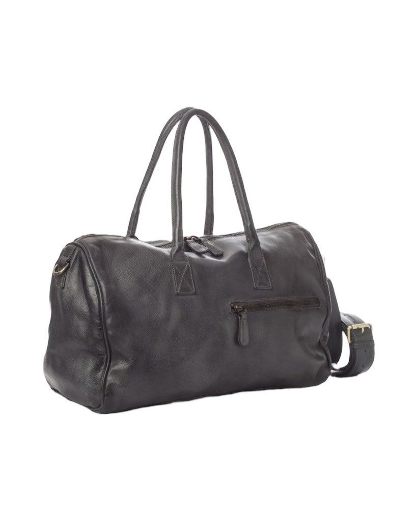 BZNA Bag Antonio Vintage Grau Italy Designer Weekender Reise Tasche Handtasche Schultertasche Leder Shopper Neu - B Z N A