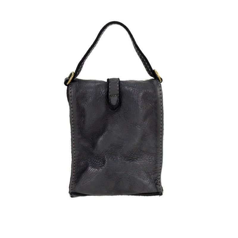 BZNA Bag Finja Schwarz Designer mobile Handytasche Ledertasche Umhängetasche - B Z N A