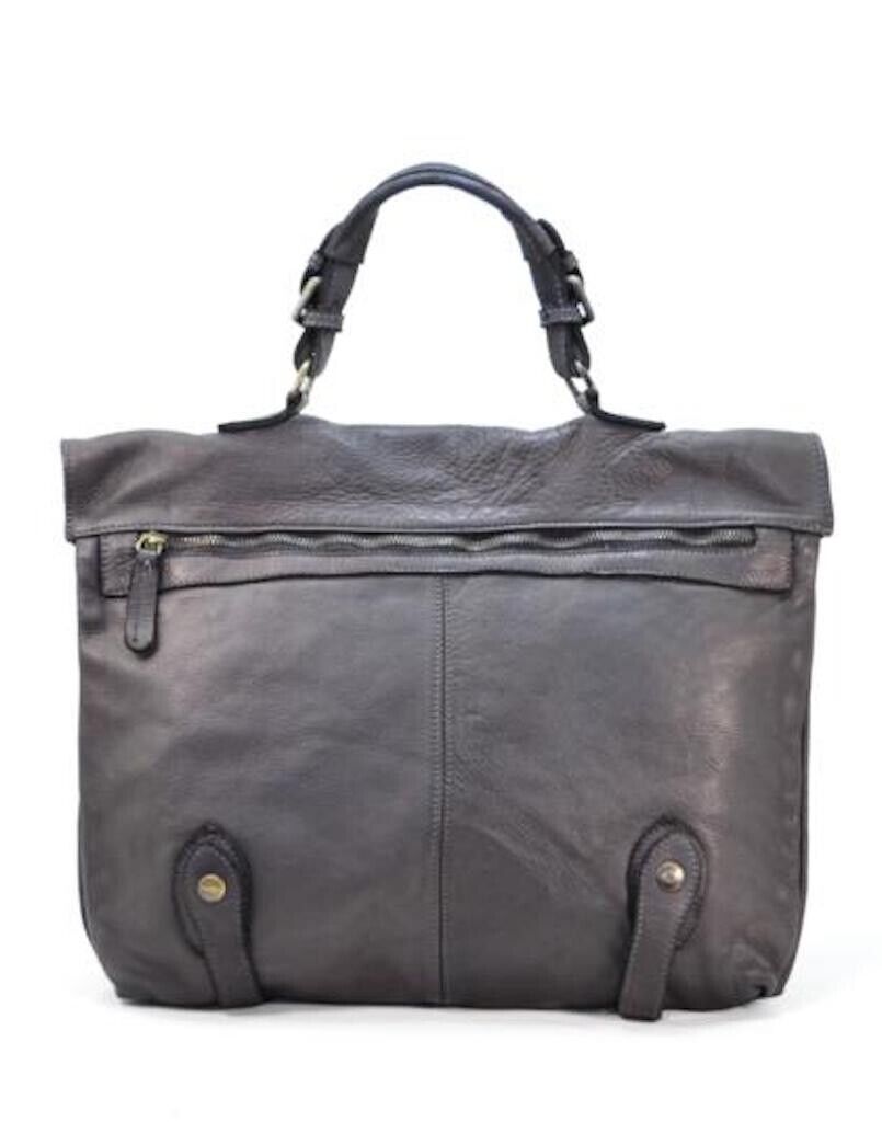 BZNA Berlin Ricko Schwarz Vintage Business Aktentasche Handtasche Damentasche - B Z N A