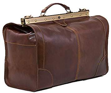 BZNA Firenze Bag Mario Piccolo braun Weekender Koffer Reisetasche Business Bag Italy Handtasche Tasche Leder Neu - B Z N A