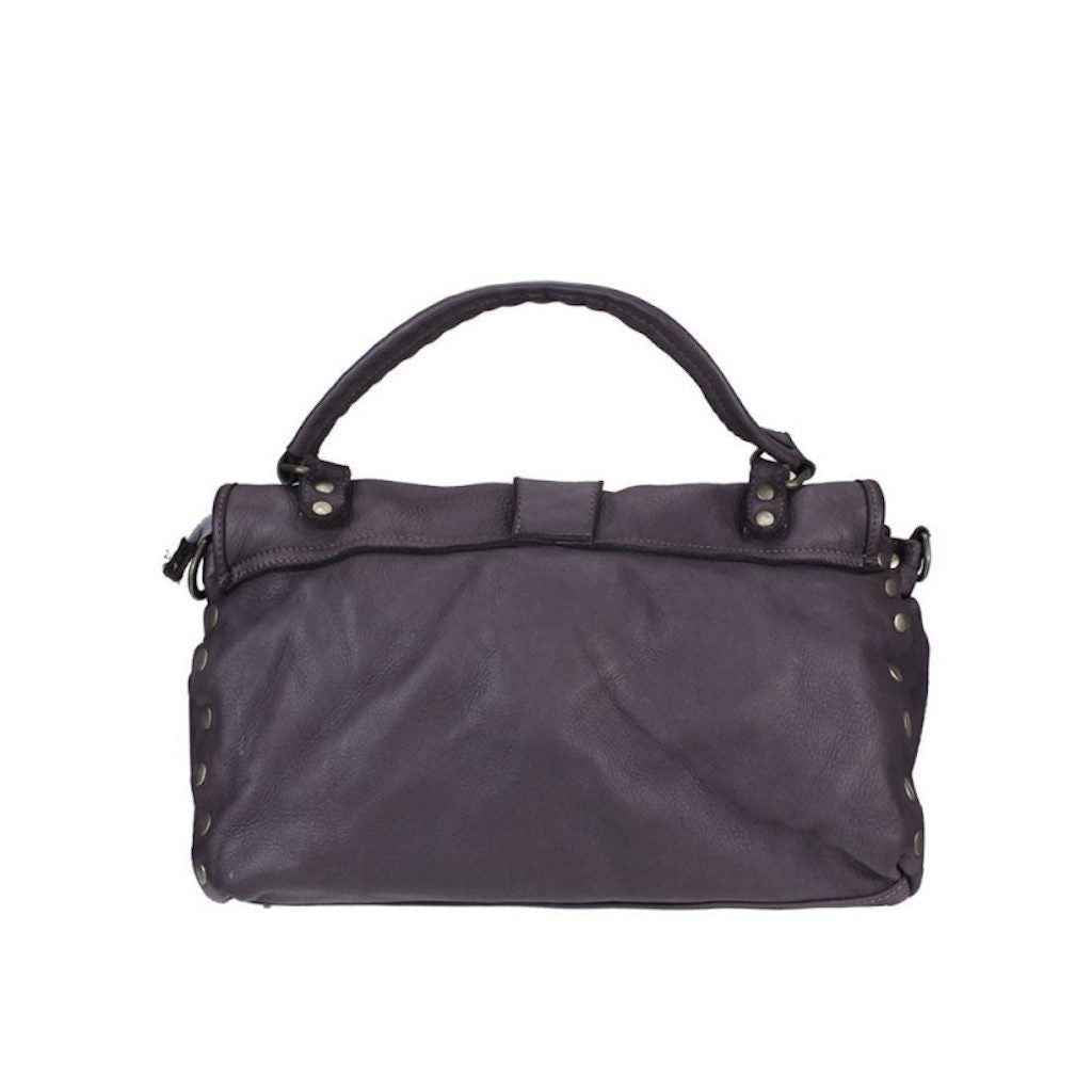 BZNA Bag Lamia Schwarz italy Designer Leder Schulter Ledertasche Umhängetasche