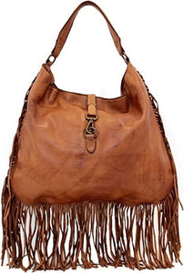 BZNA Bag Napoli cognac Italy Designer Damen Handtasche Ledertasche Schultertasche Tasche Leder Shopper Neu