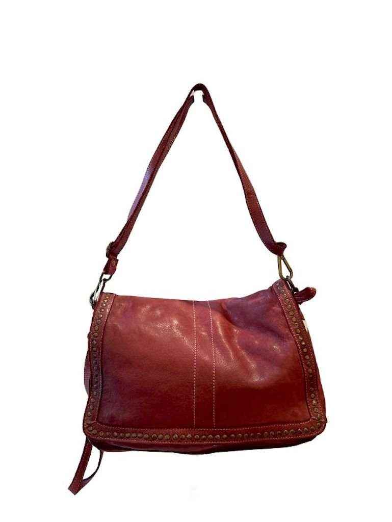 BZNA Bag Gil Bordeaux Italy Designer Clutch Umhängetasche Damen Handtasche Schultertasche Tasche Leder Shopper Neu
