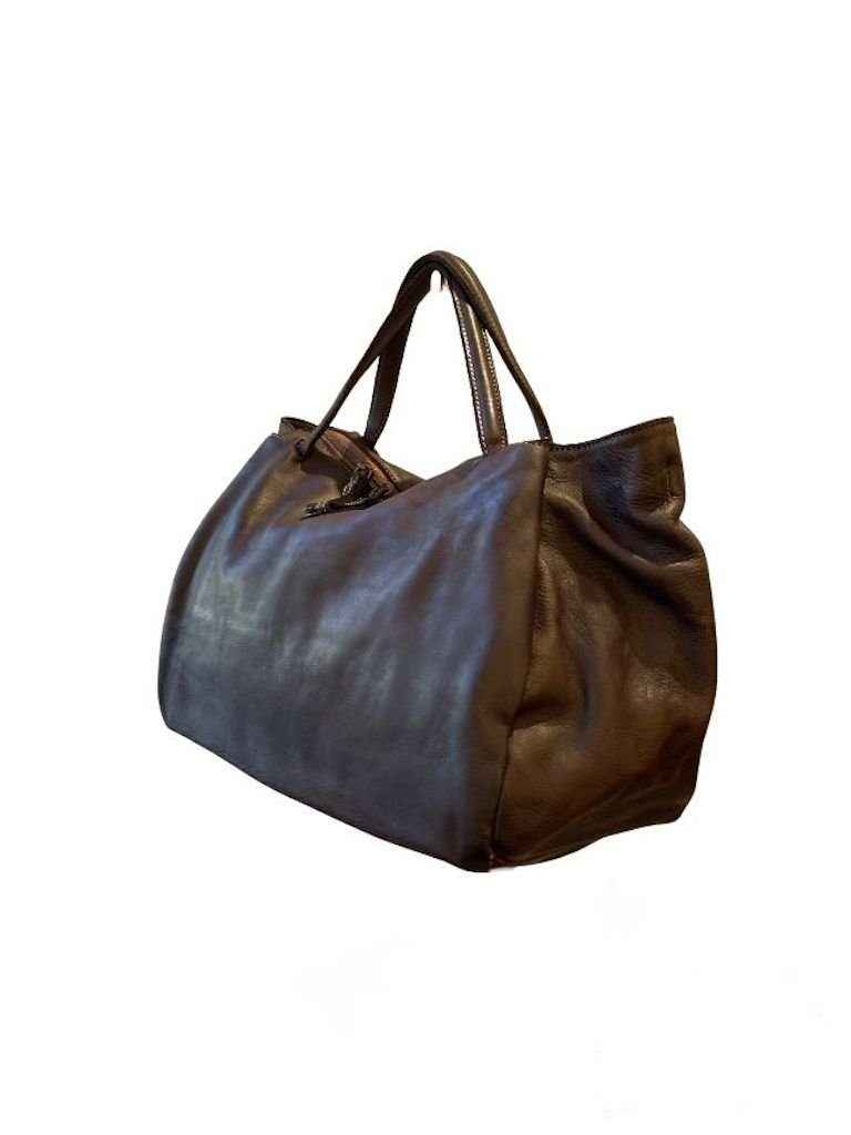 BZNA Bag Diana Schwarz Italy Designer Damen Handtasche Schultertasche Tasche Leder Neu