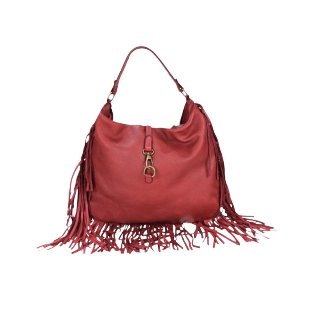 BZNA Bag Napoli Rot Italy Designer Damen Handtasche Ledertasche Schultertasche Tasche Leder Shopper Neu - B Z N A