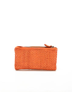 BZNA Berlin Karla Braun Wallet Leather Leder Portemonnaie Geldbörse Clutch - B Z N A