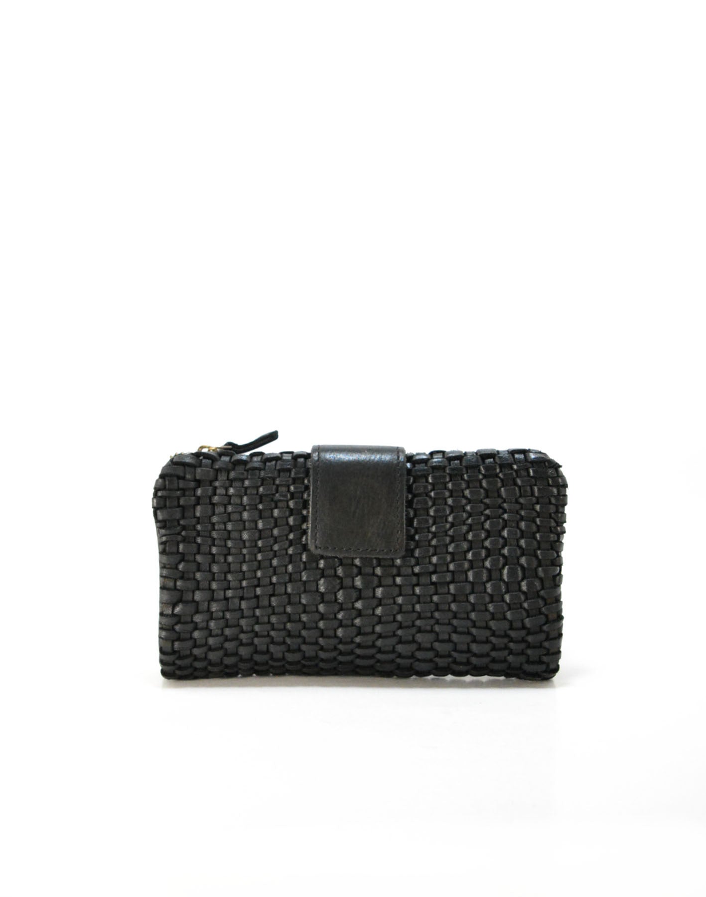 BZNA Berlin Karla Schwarz Wallet Leather Leder Portemonnaie Geldbörse Clutch - B Z N A