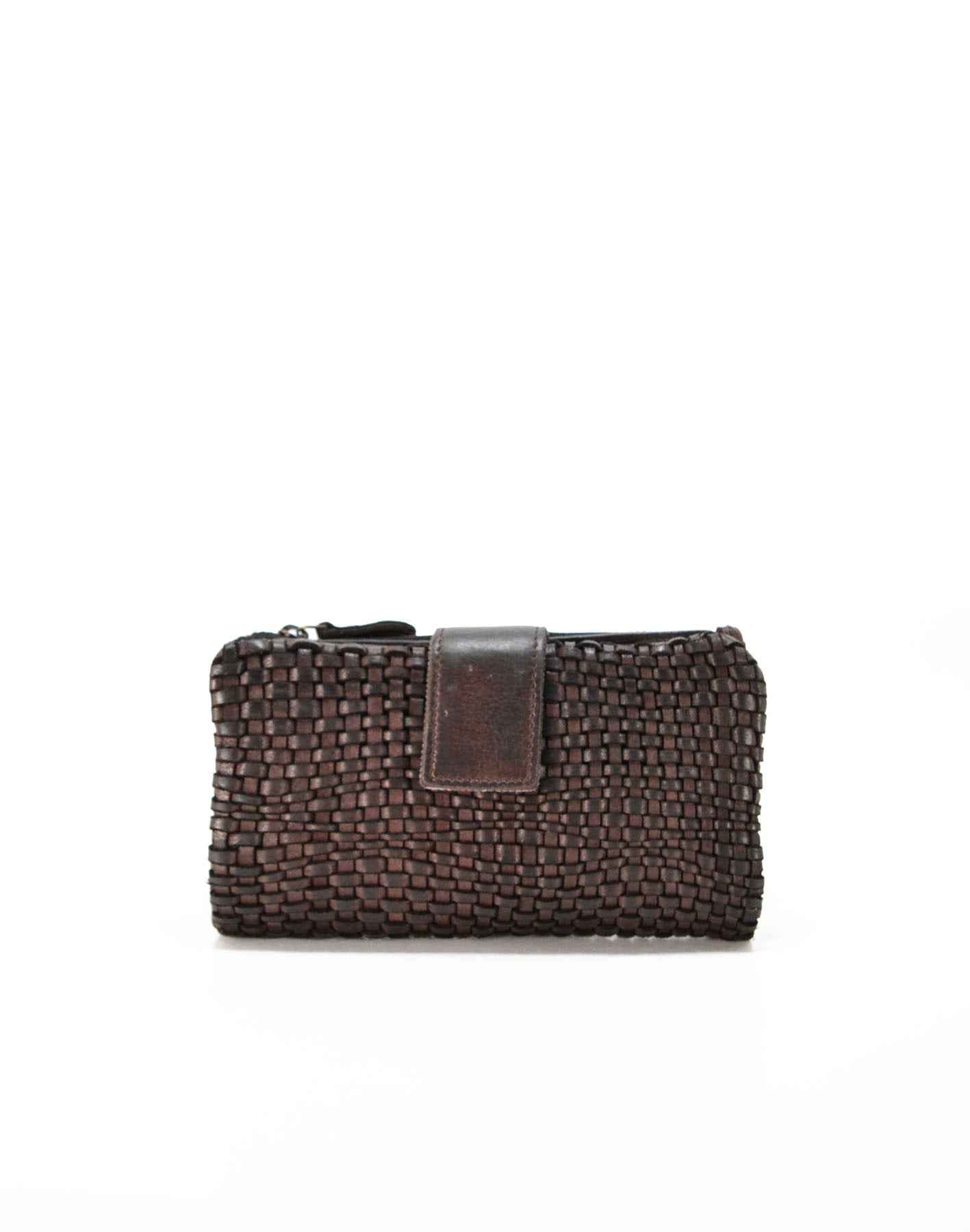 BZNA Berlin Karla Braun Wallet Leather Leder Portemonnaie Geldbörse Clutch