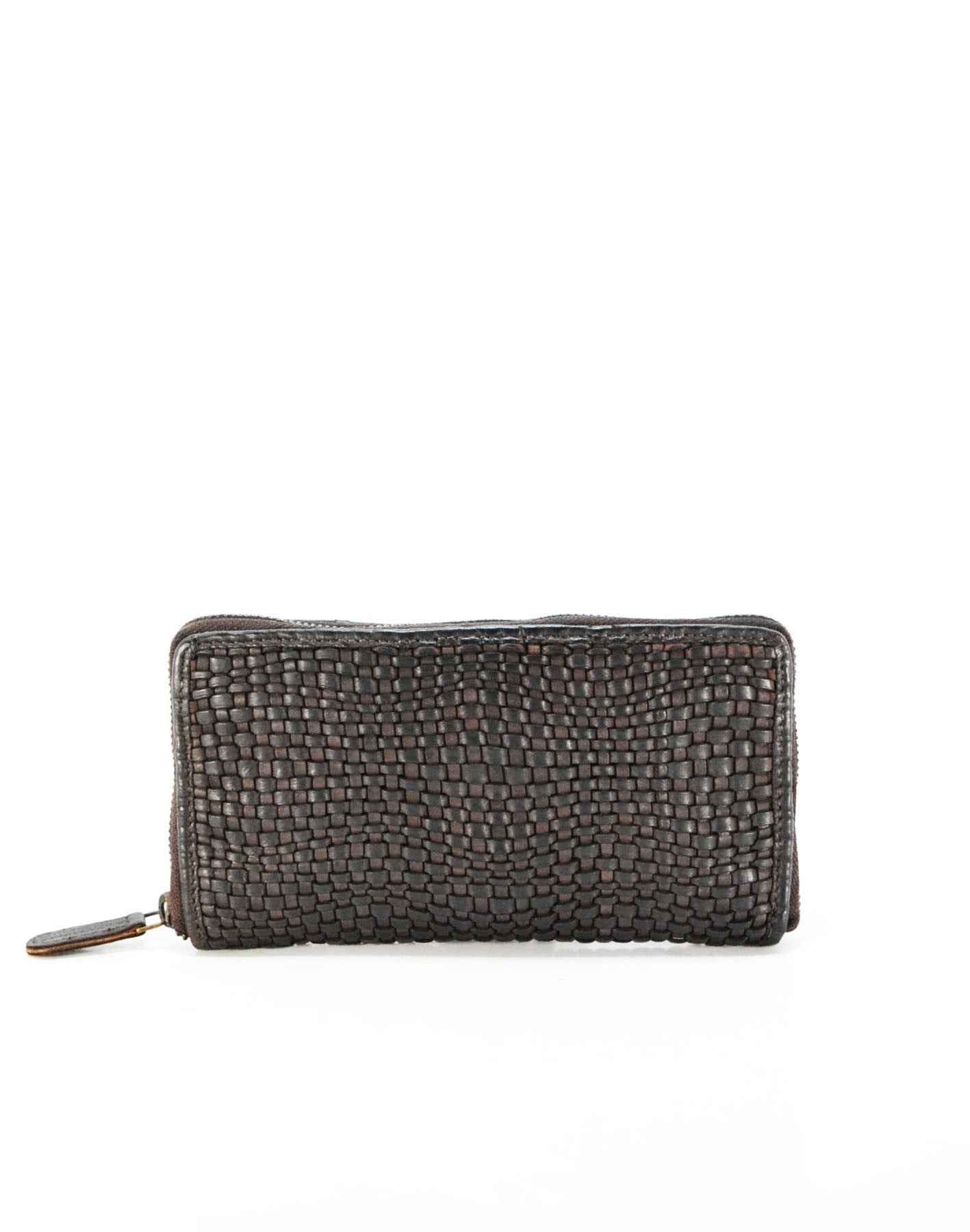 BZNA Berlin Alba Braun Wallet Leather Leder Portemonnaie Geldbörse Clutch