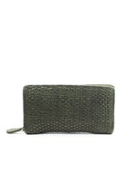 Lade das Bild in den Galerie-Viewer, BZNA Berlin Alba Grün Wallet Leather Leder Portemonnaie Geldbörse Clutch - B Z N A
