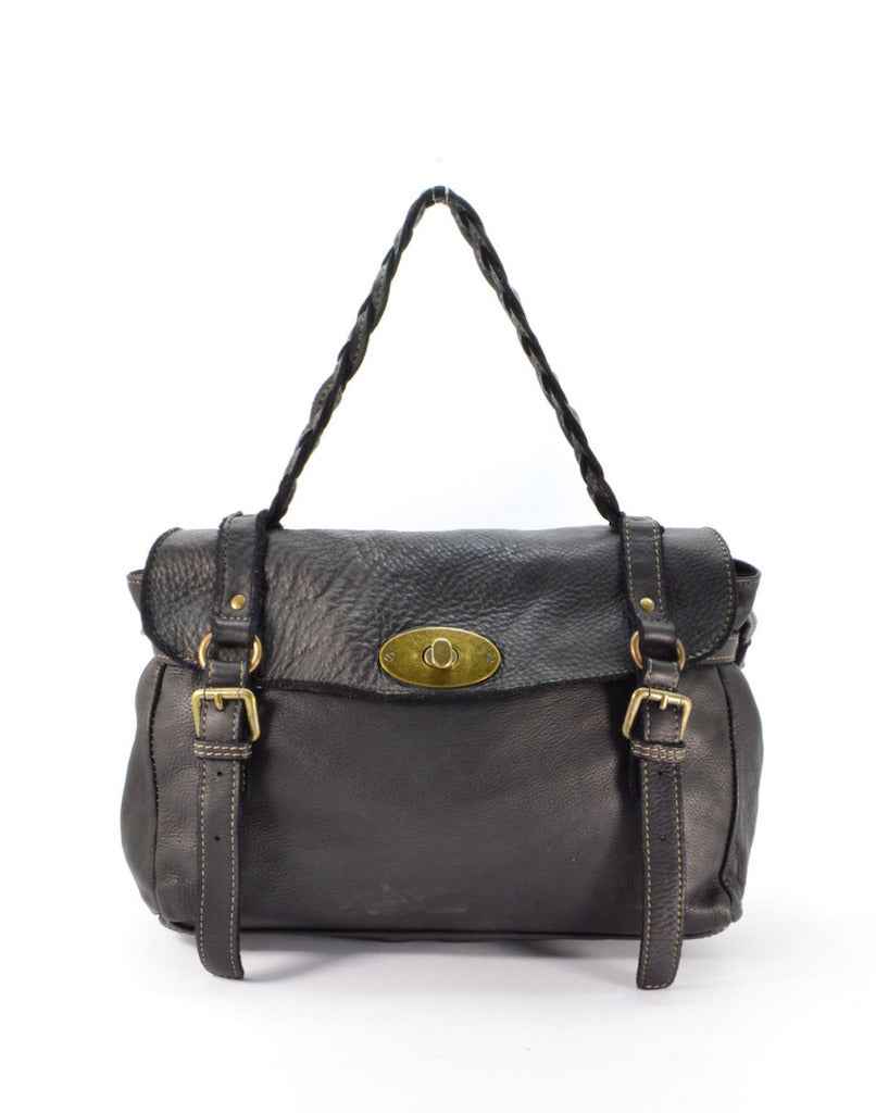 BZNA Bag Alesandra Schwarz  Designer Ledertasche Tragetasche Handtasche