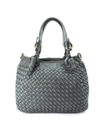 Lade das Bild in den Galerie-Viewer, BZNA Bag Fina small Grau Lederfarben Italy Designer Damen Handtasche Schultertasche Tasche Shopper Neu - B Z N A
