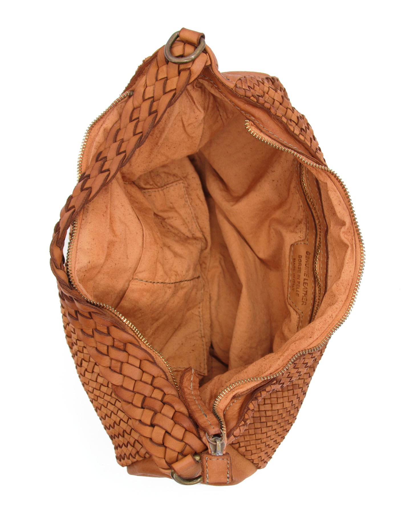 BZNA Bag Sandra Schwarz Italy Designer Umhängetasche Ledertasche Schultertasche Tasche Leder