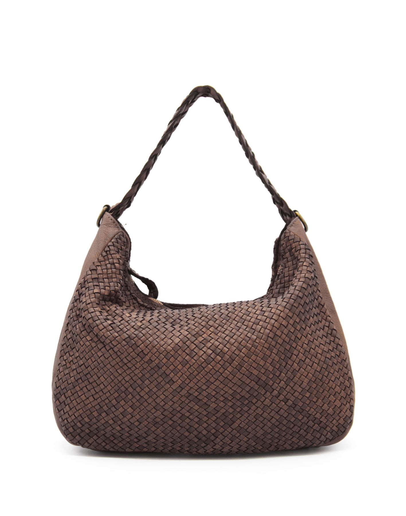 BZNA Bag Sandra Braun Italy Designer Umhängetasche Ledertasche Schultertasche Tasche Leder