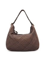 Lade das Bild in den Galerie-Viewer, BZNA Bag Sandra Braun Italy Designer Umhängetasche Ledertasche Schultertasche Tasche Leder

