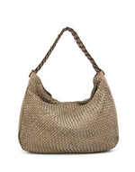 Lade das Bild in den Galerie-Viewer, BZNA Bag Sandra Taupe Italy Designer Umhängetasche Ledertasche Schultertasche Tasche Leder

