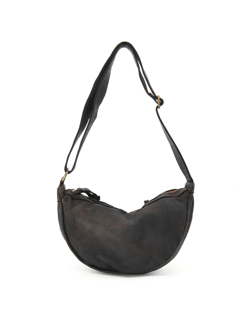 BZNA Bag Salma Schwarz Italy Designer Umhängetasche Fanny Bag Schultertasche Tasche Leder Neu - B Z N A