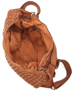 Load image into Gallery viewer, BZNA Bag Lory Cognac Backpacker Designer Rucksack Damenhandtasche Schultertasche
