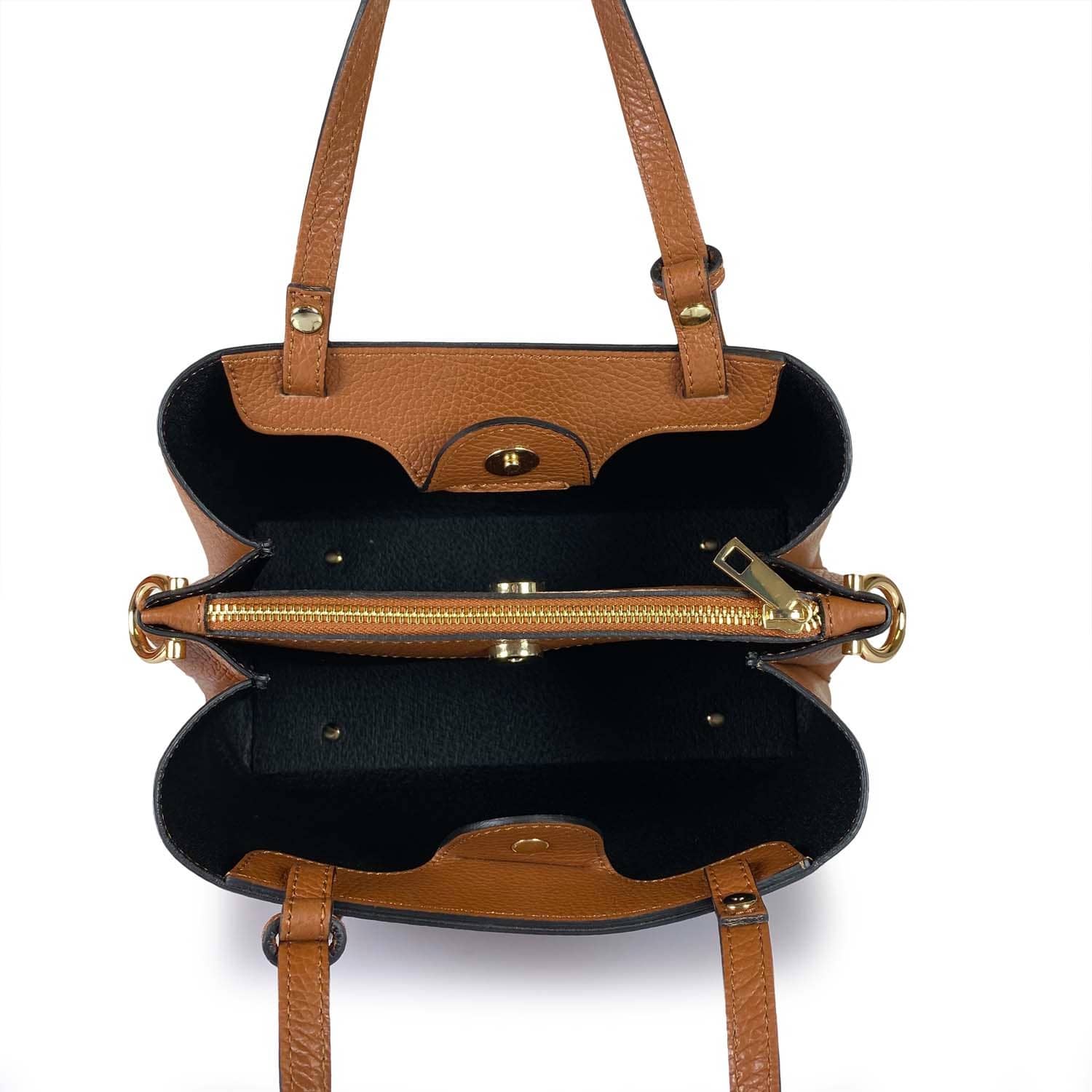 BZNA Bag Latona Mint Grün Leder Italy Damen Handtasche Schultertasche Tasche - B Z N A