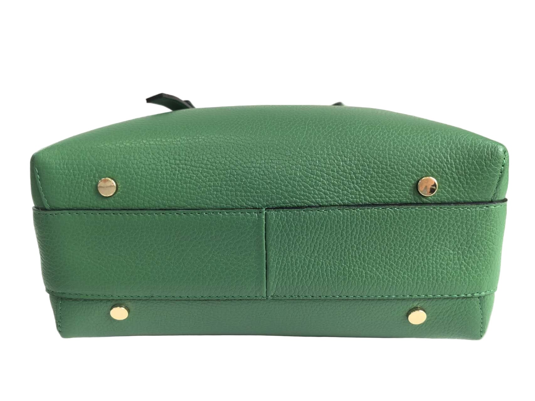 BZNA Bag Latona Grün Leder Italy Damen Handtasche Schultertasche Tasche - B Z N A