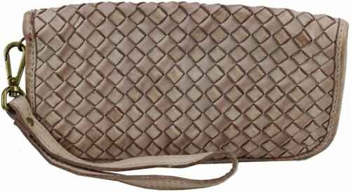 BZNA Berlin Mira Rosa Wallet Leather Leder Portemonnaie Geldbörse Clutch