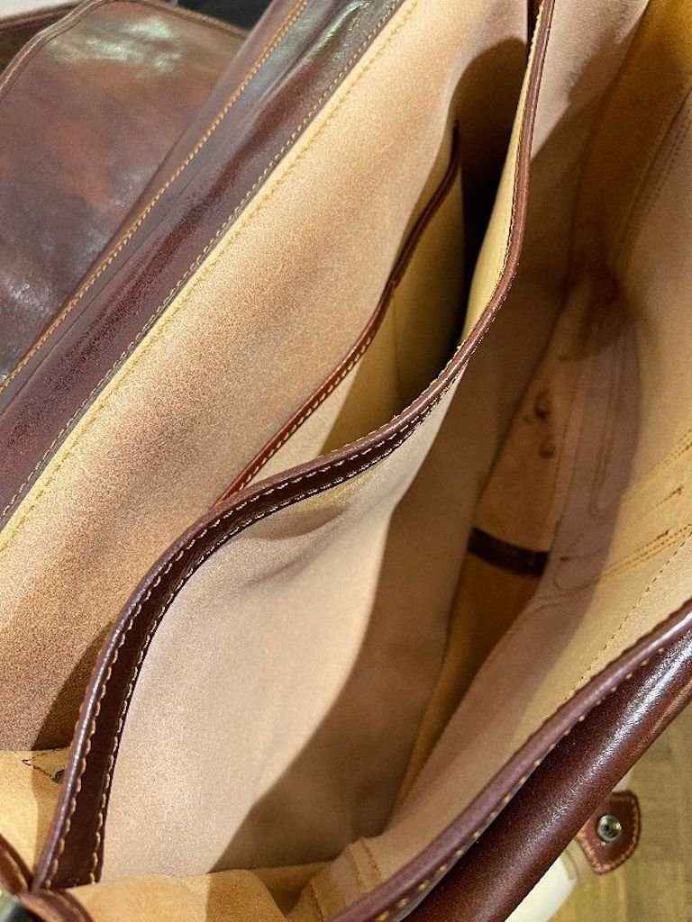 BZNA Firenze Bag Josy cognac Herren Aktentasche Business Bag Italy Designer Damen Handtasche Ledertasche Tasche Leder Neu