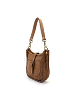Lade das Bild in den Galerie-Viewer, BZNA Bag Krista  Cognac  Italy Designer Beutel Umhängetasche Damen Handtasche
