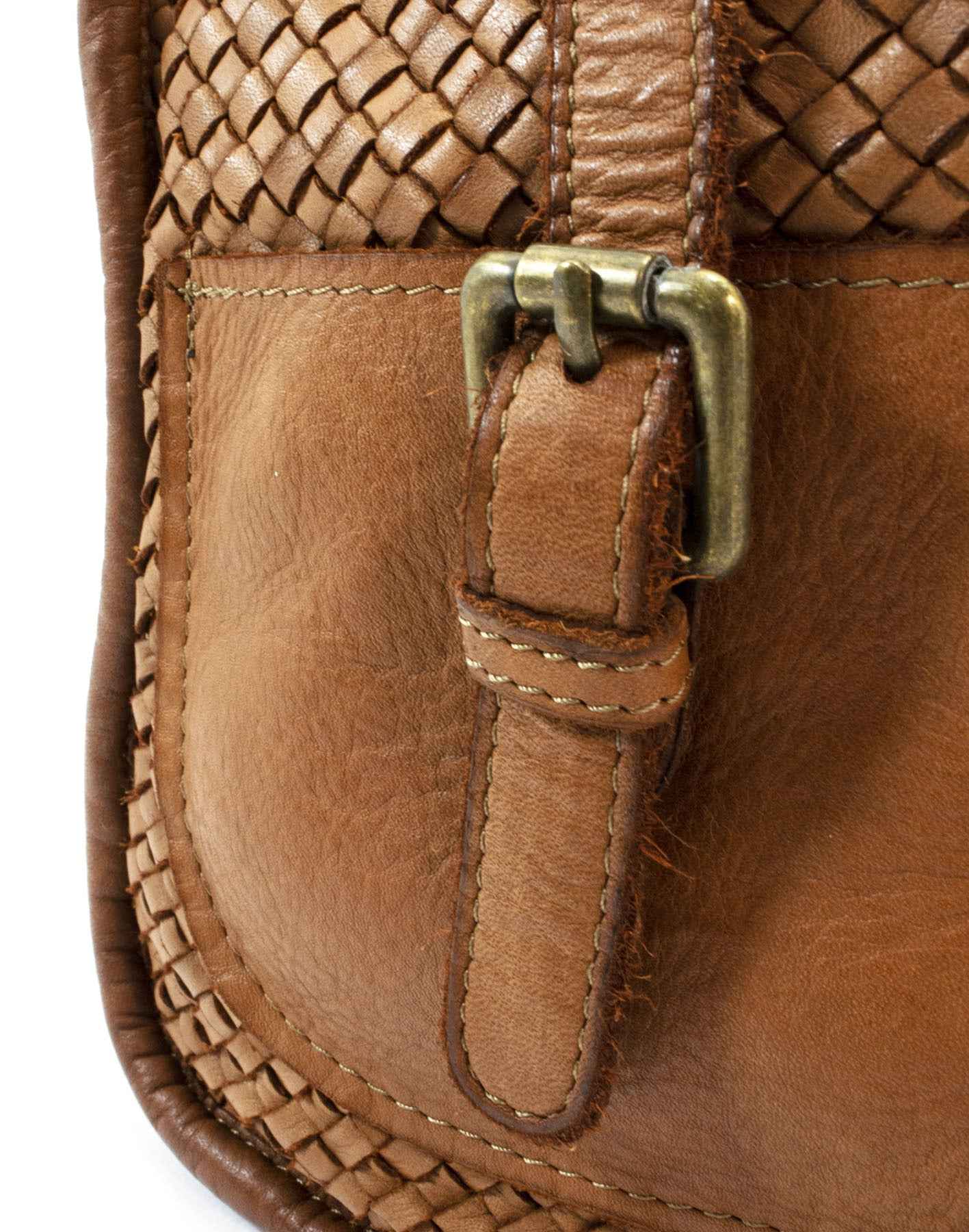 BZNA Bag Krista  Cognac  Italy Designer Beutel Umhängetasche Damen Handtasche