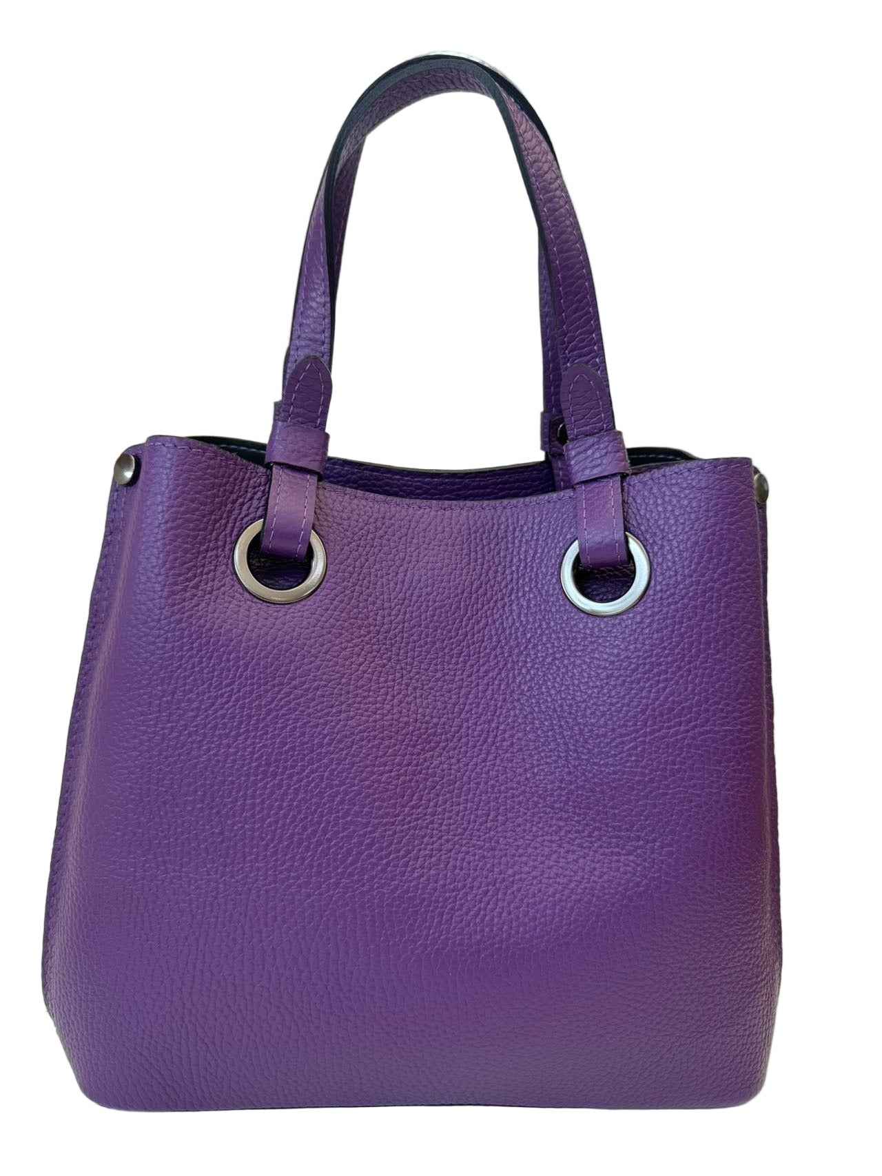 BZNA Bag Hana Viola Leder Italy Damen Handtasche Schultertasche Tasche