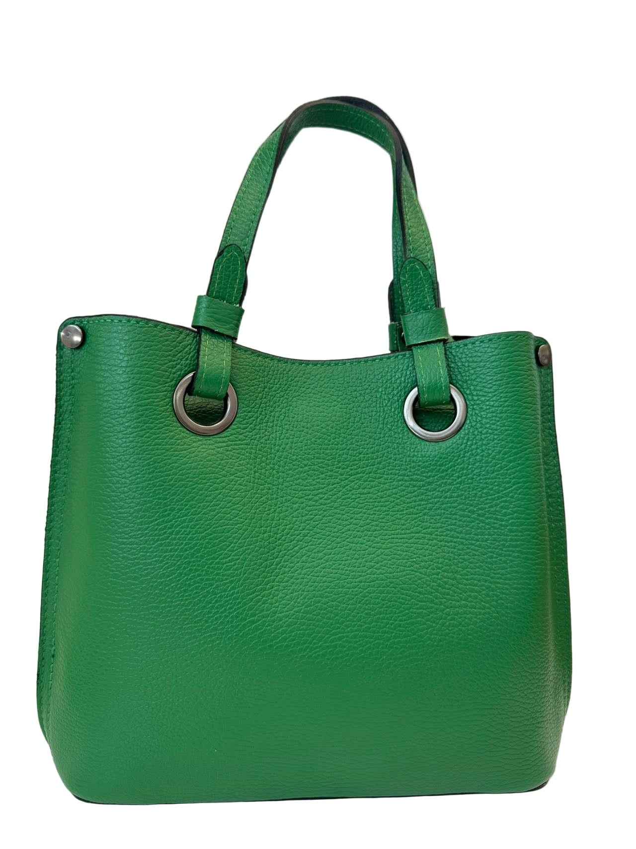 BZNA Bag Hana Esmerald Green Leder Italy Damen Handtasche Schultertasche Tasche