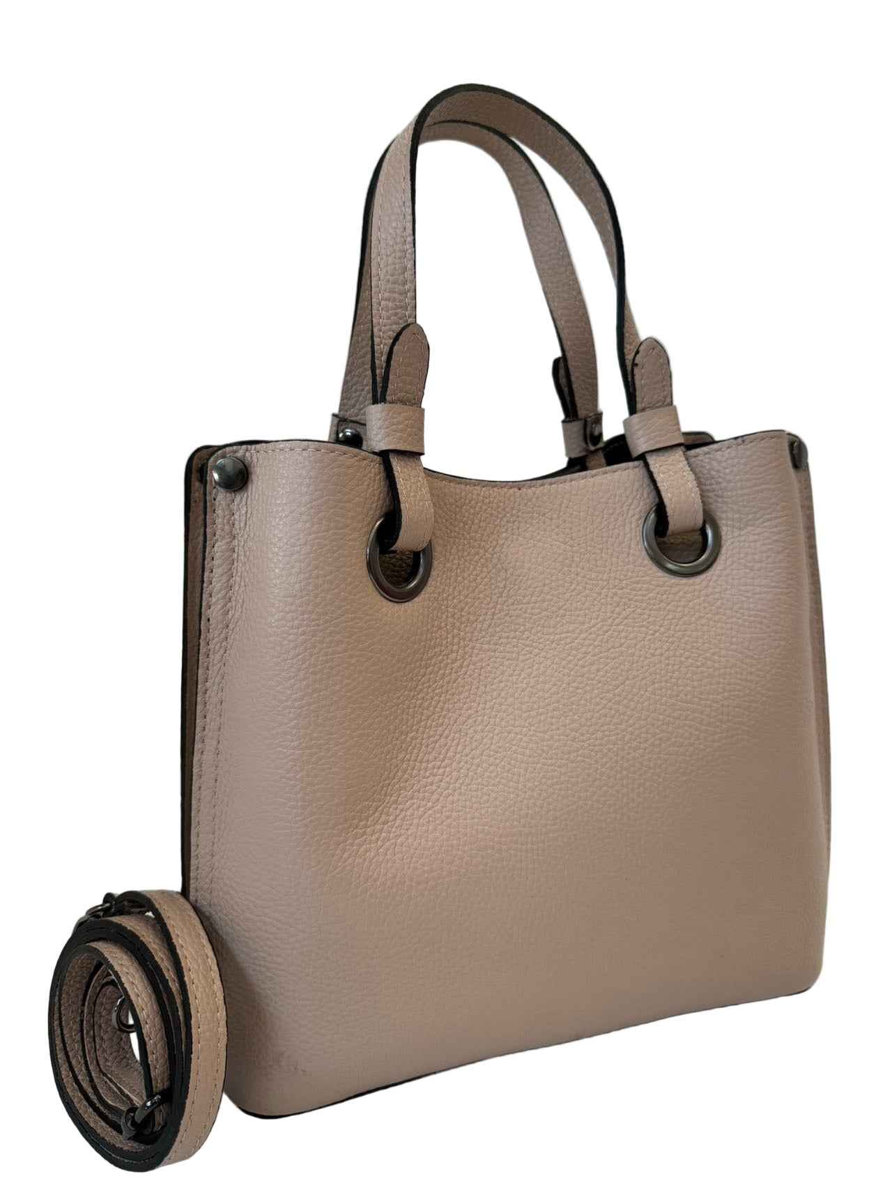 BZNA Bag Hana Powder Leder Italy Damen Handtasche Schultertasche Tasche