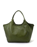 Lade das Bild in den Galerie-Viewer, BZNA Bag Leandra Grün Italy Damen Shopper Handtasche Schultertasche Tasche Leder - B Z N A
