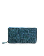 Lade das Bild in den Galerie-Viewer, BZNA Berlin Alba Petrol Wallet Leather Leder Portemonnaie Geldbörse Clutch - B Z N A
